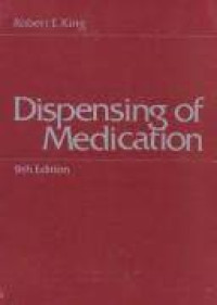 Dispensing Of Medication